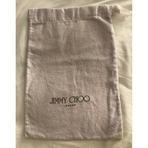 Jimmy Choo Storage Drawstring Dust Bag Lilac 13" x 9.5"